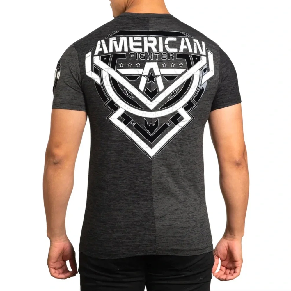 American Fighter Men's T-shirt Bay View Premium Athletic MMA S-4XL $44